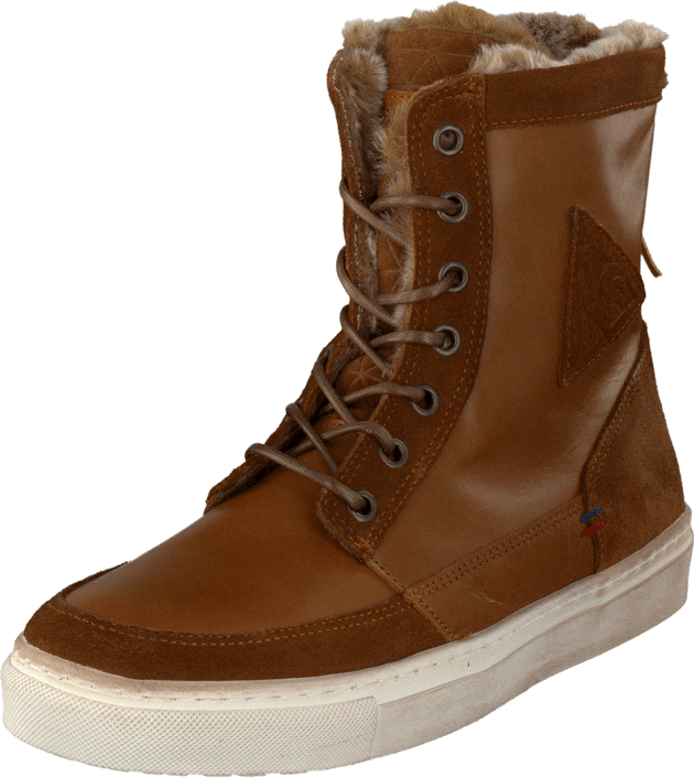 Le Coq Sportif - Ancelina Mid Plus Leather Ginger Bread