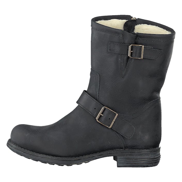 Linn Black, Female, Shoes, Boots, Boots, Grey/Black, EU 37