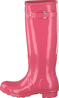Hunter - Women's Original Tall Gloss Rhodonite Pink