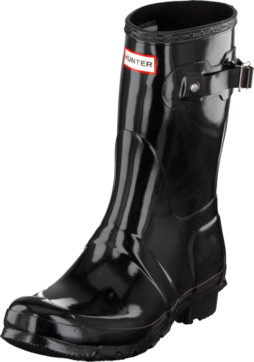 Hunter - Women Original Short Gloss Black
