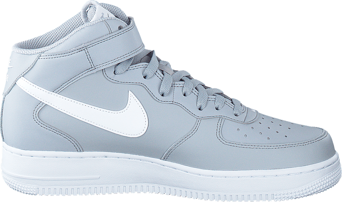 Air Force 1 Mid '07 Wolf Grey/White