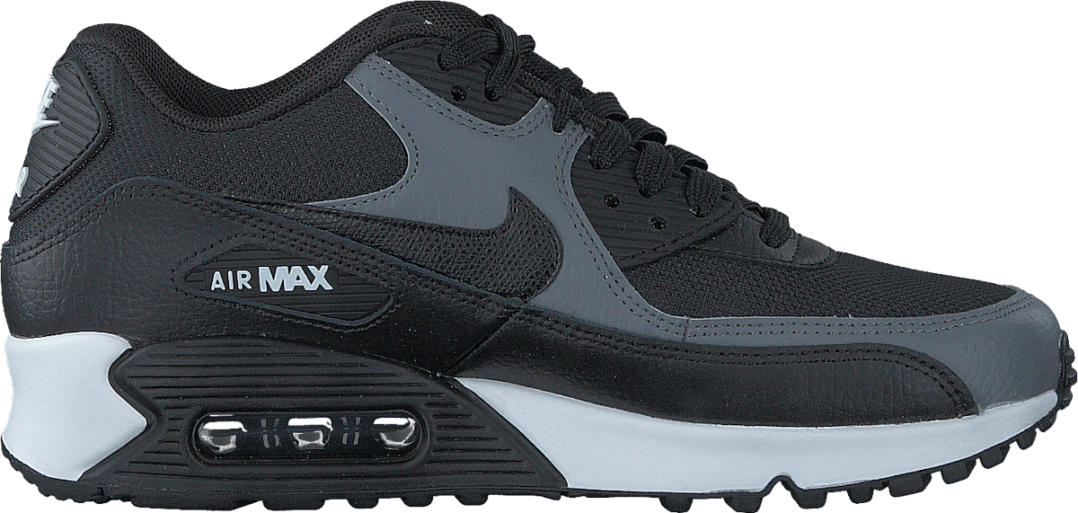 Wmns Air Max 90 Black/Black-Cool Grey-Black