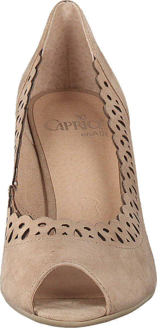 Aretha Taupe Suede