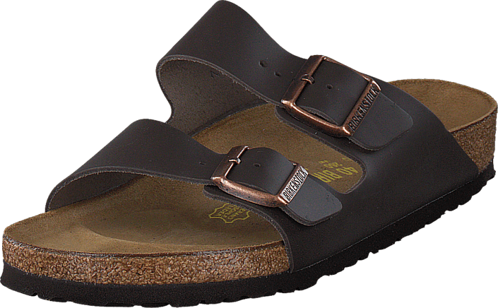 Birkenstock - Arizona Regular Leather Dark Brown