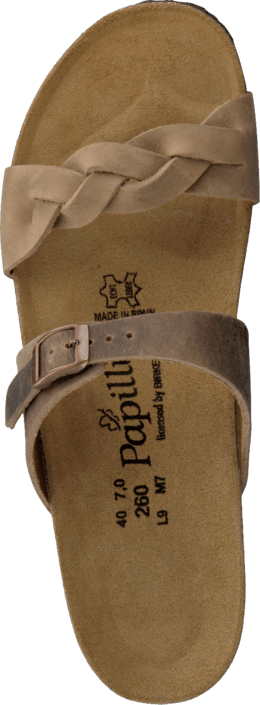 Papillio - Alicia Slim Leather Tabacco