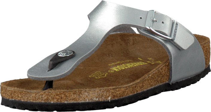 Birkenstock - Gizeh Slim Birkoflor Silver