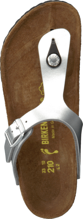 Birkenstock - Gizeh Slim Birkoflor Silver