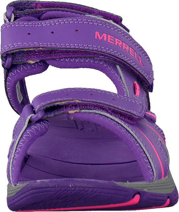 Panther Sandal Purple/Coral