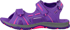 Merrell - Panther Sandal Purple/Coral