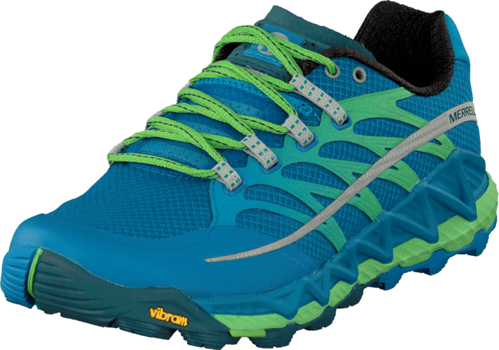 Merrell Allout Peak Racer BlueBright Green Schuhe Kaufen Merrell All Out Peak für Damen günstiger kaufen | FortSu DE