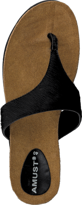 Amust - Animal sandal Black