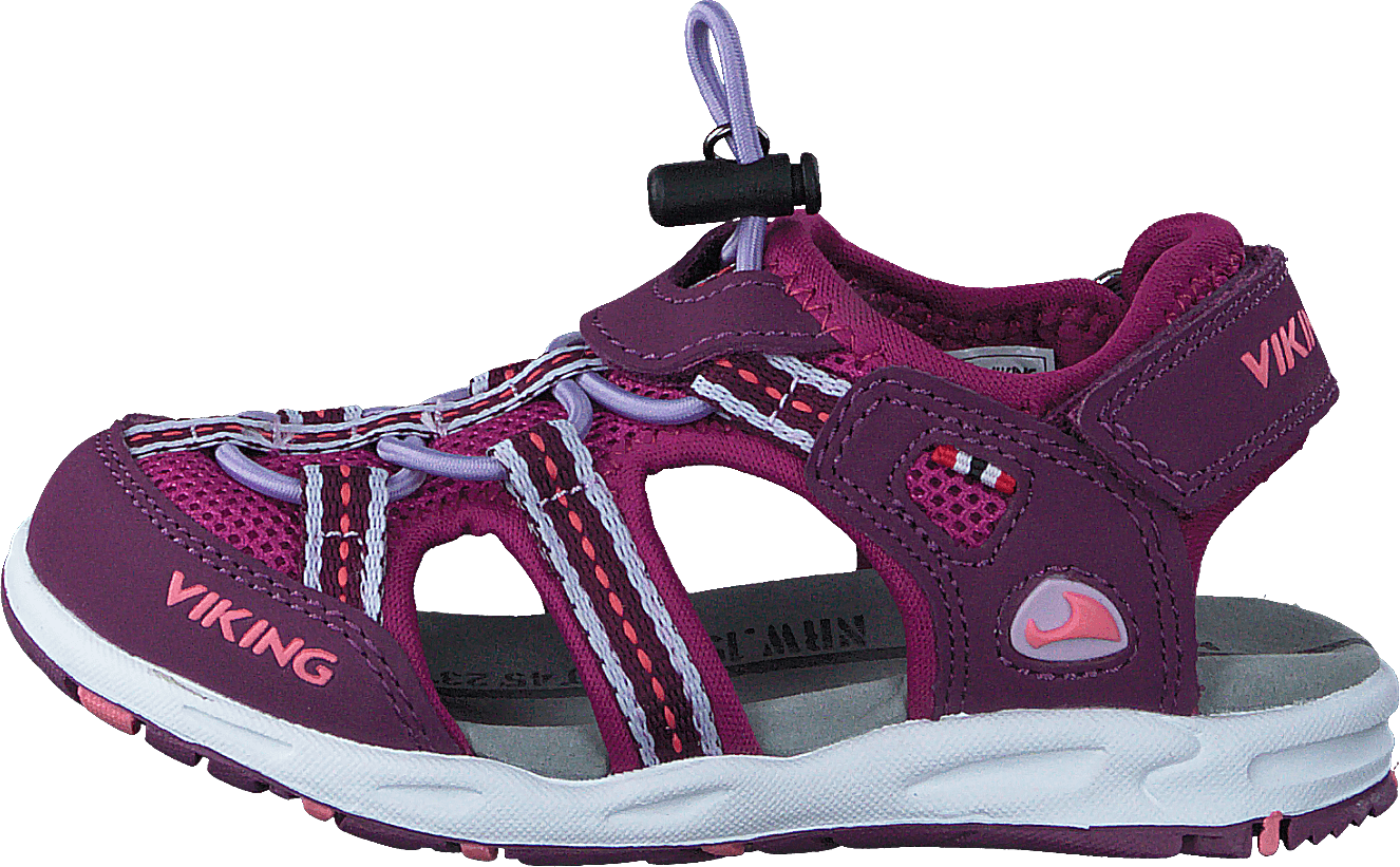 Thrill Plum/Dark Pink, Unisex, Skor, Sandaler och Tofflor, sandaler, Blå/Lila, EU 32