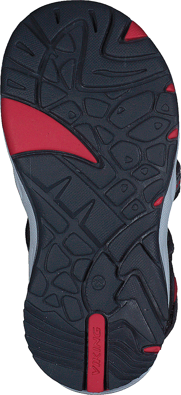 Thrill Charcoal/Red