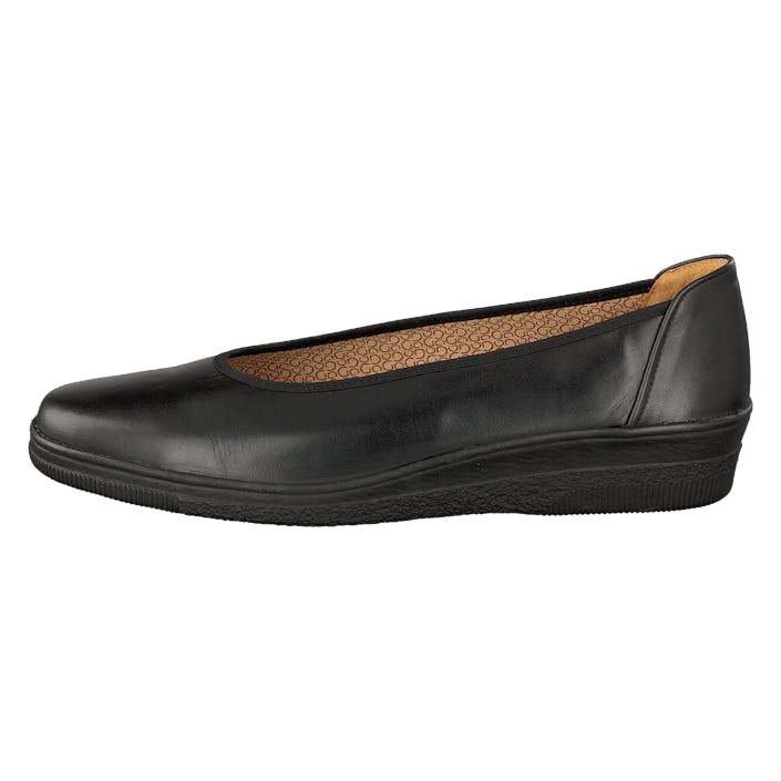 06.400.37 Black, Female, Shoes, Flats, ballerina shoes, Black, UK 7,5