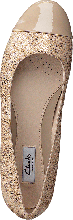 Clarks - Festival Gold Champagne Combi