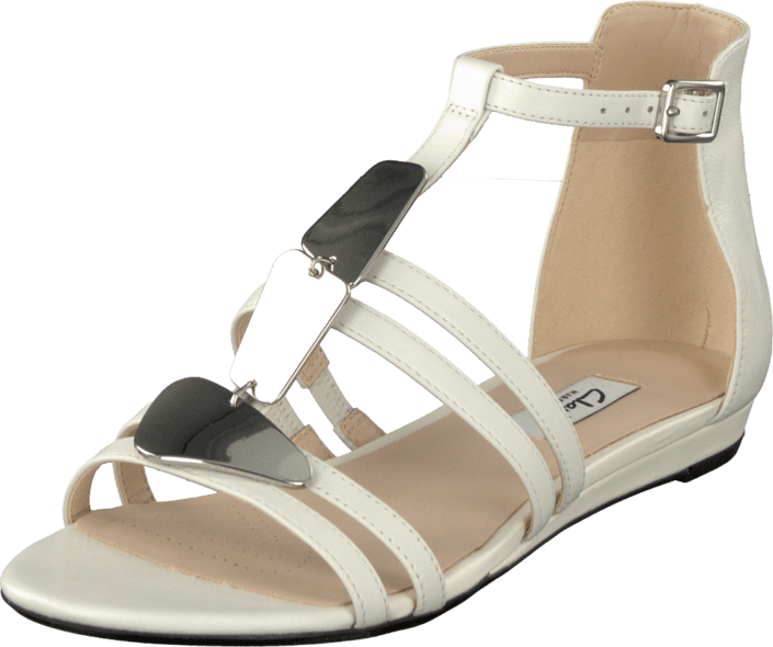 Clarks - Studio Star White Leather