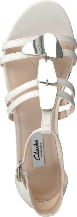 Clarks - Studio Star White Leather
