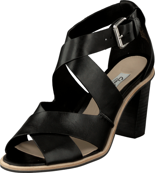 Clarks - Oriana Bess Black Leather