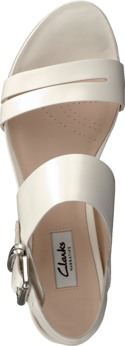 Clarks - Perez Glitter White