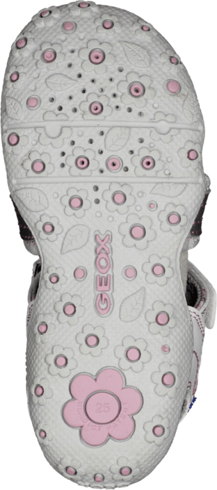 Geox - B Sandal Roxanne Lt Grey/White