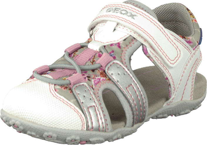 Geox - B Sandal Roxanne Lt Grey/White
