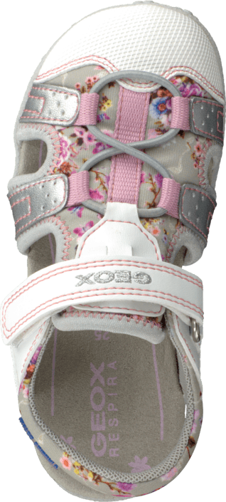 Geox - B Sandal Roxanne Lt Grey/White