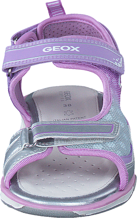 Jr Sandal Jocker Silver/Lt Lilac