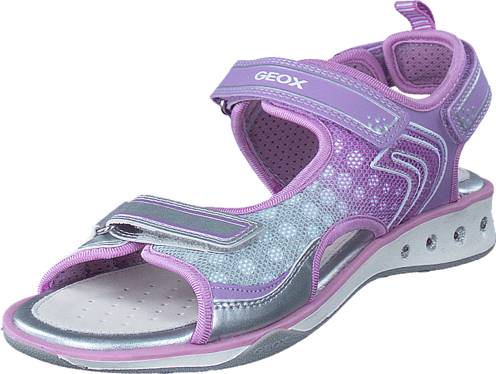 Geox - Jr Sandal Jocker Silver/Lt Lilac