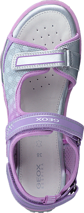 Geox - Jr Sandal Jocker Silver/Lt Lilac
