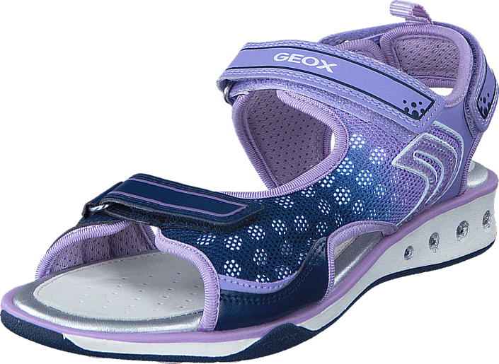 Geox - Jr Sandal Jocker Navy/Lilac