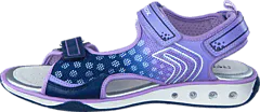 Geox - Jr Sandal Jocker Navy/Lilac