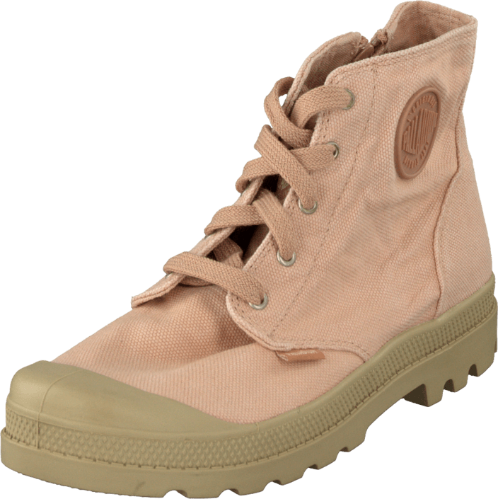 Palladium - Pampa Hi Zipper Kids Salmon Pink