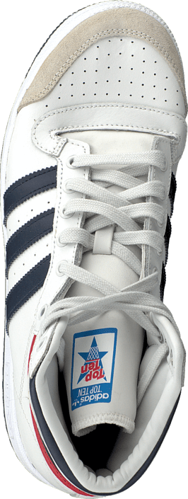 adidas Originals - Top Ten Hi Jr White/New Navy/Red