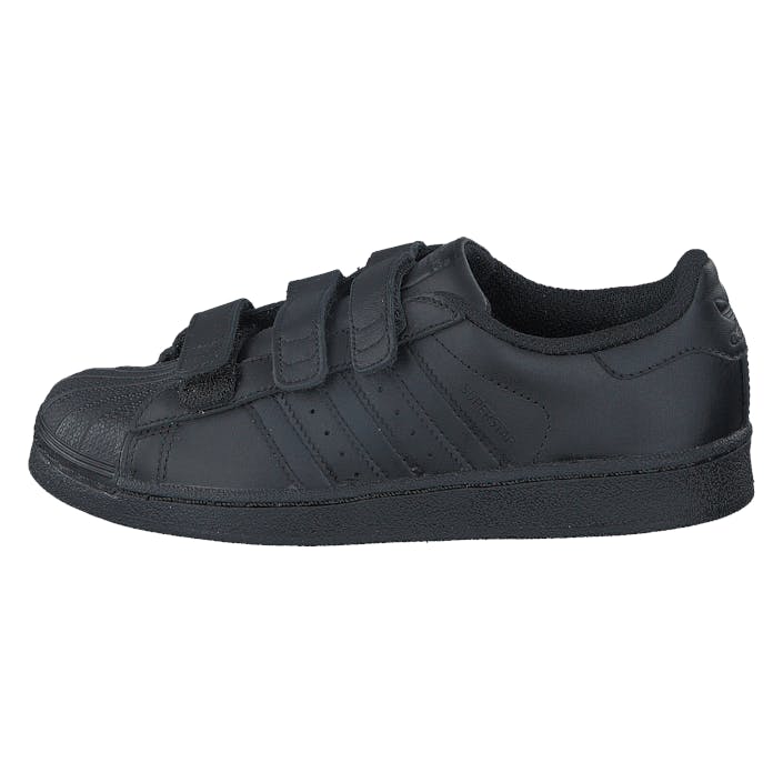 Superstar Foundation Cf C Core Black/Core Black/Core Bla, Unisex, Sko, Sneakers, Sneakers, Svart, EU 30,5
