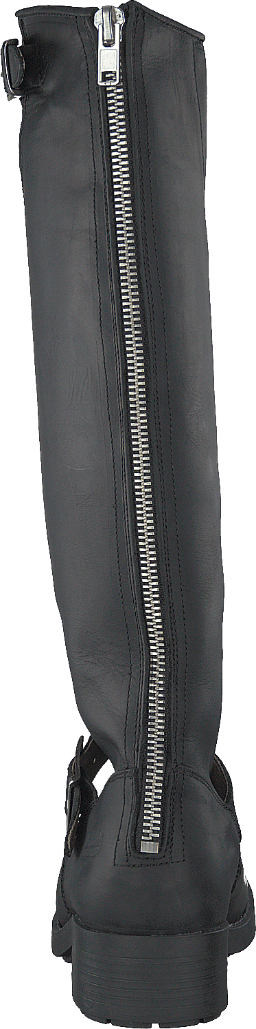 High Zip Back Black Shiny Silver - Bild 5