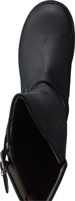 Johnny Bulls - High Zip Back Black Shiny Silver