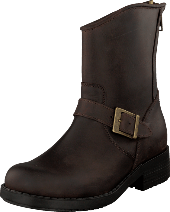 Johnny Bulls - Low Boot Zip Back Brown/Old Gold