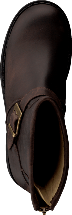 Johnny Bulls - Low Boot Zip Back Brown/Old Gold