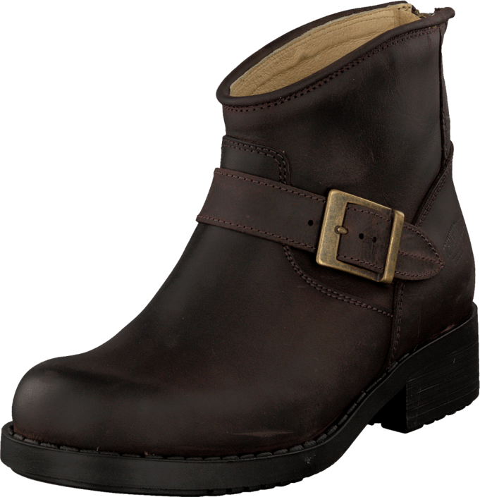 Johnny Bulls - Very Low Boot Zip Back Brown/Gold