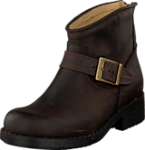 Very Low Boot Zip Back Brown/Gold - Bild 9