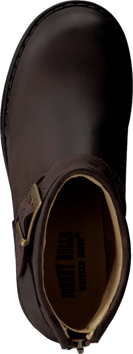 Johnny Bulls - Very Low Boot Zip Back Brown/Gold