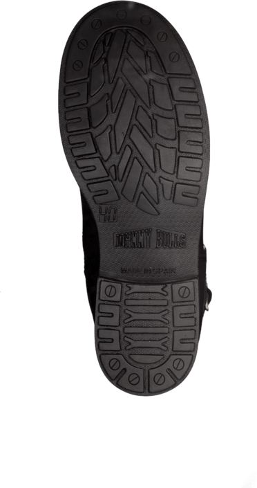 Johnny Bulls - Mid Boot Black/Silver