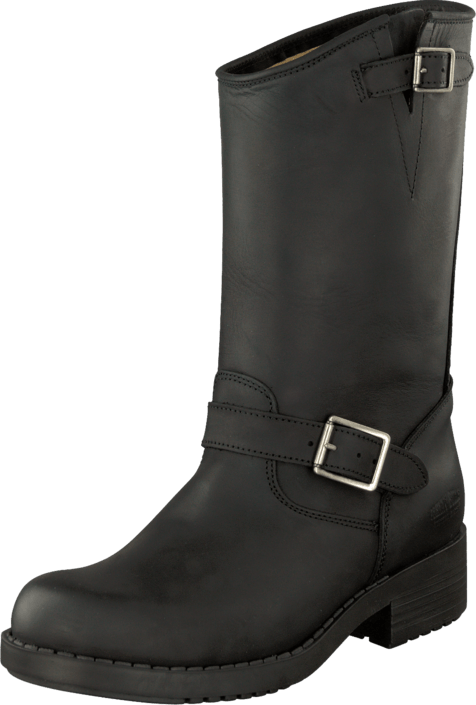 Johnny Bulls - Mid Boot Black/Silver