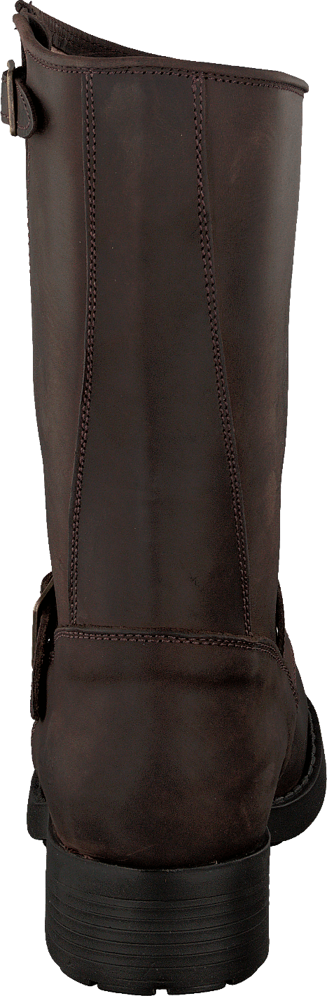 Mid Boot Brown/Gold