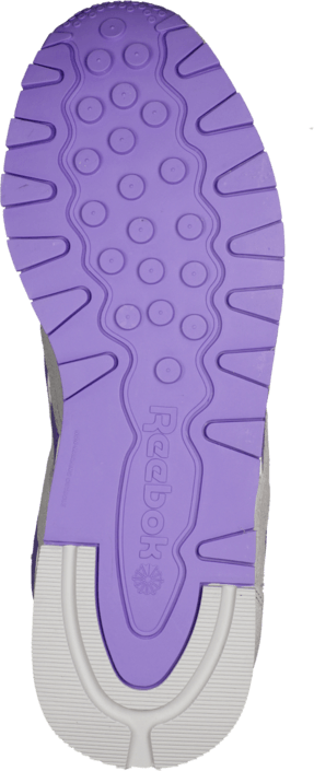 Reebok Classic - Cl Lthr Seasonal Ii Sde Steel/White/Lush Orchid