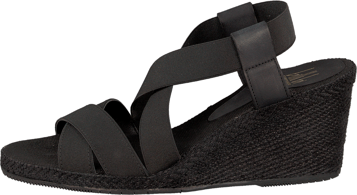 983397700 Black elast./black sole