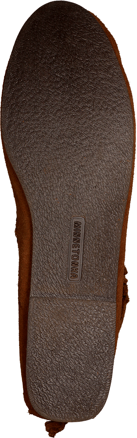 Back Zipper Boot Brown