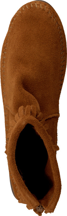 Minnetonka - Back Zipper Boot Brown