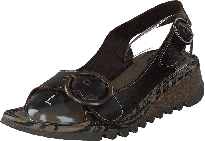 Fly London - Tram Bridle Dk Brown