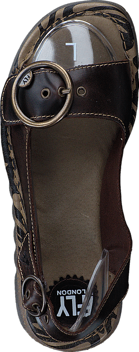 Fly London - Tram Bridle Dk Brown